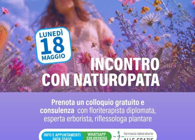 18/05 - Naturopata in farmacia